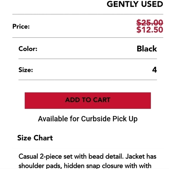 Juliana Collezione Black Sueded Cotton Beaded Two Piece Suit Set - Picture 6 of 10